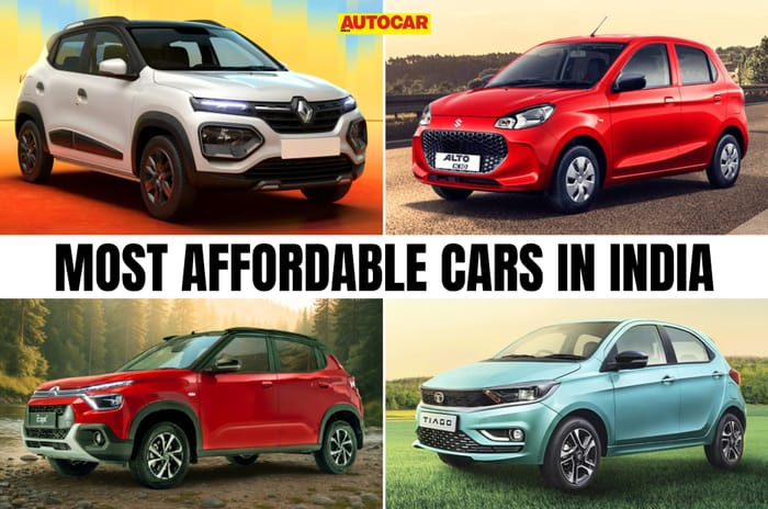 10 most affordable cars in India 